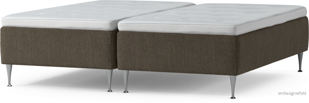 Delux Dream Ramsäng, dubbelsäng med bäddmadrass och sängben 5RDp1