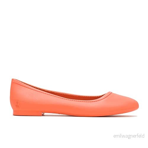 Hush Puppies Damer brittiska pops ballerinaskor, orange, 38 EU, apelsin, EU 194917994894