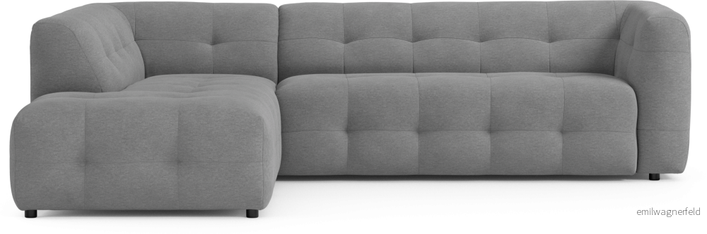 Bella 3-sits soffa med divan vänster bx6hh