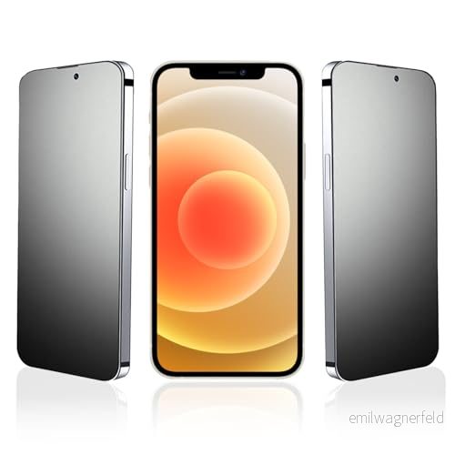3 stycken matt skyddsfolie för iPhone 13 mini, insynsskydd skyddsglas, anti fingeravtryck, sprickbildning, integritetsskydd, 9H härdat glas, insynsskydd, skyddsglas Apple 5,4 tum 707315802687