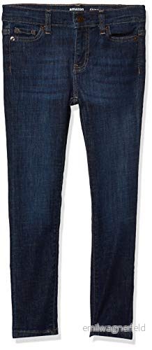 Amazon Essentials Utomhus flickor Skinny Fit Stretch Jeans, Medium Tvätt, Storlek 14 191770585894