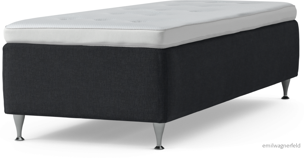 Delux Dream Ramsäng, enkelsäng med bäddmadrass och sängben s9151