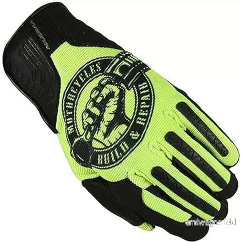 Nazran Race Mechanic motorcykelhandskar Fluo XXL 8596505006507