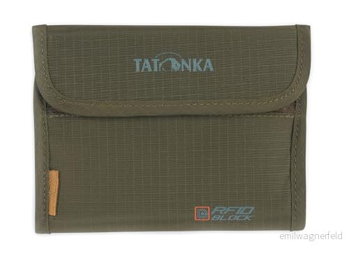Tatonka Euro plånbok RFID B, unisex, handväska, Geldbeutel oliv 4013236949421