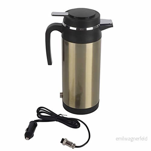 Auto Wasserkocher Thermoskanne Heizung Wasser, 1200 ml 12 V / 24 elektrische Tasse Edelstahl In Wasserflasche(24V 748904616049