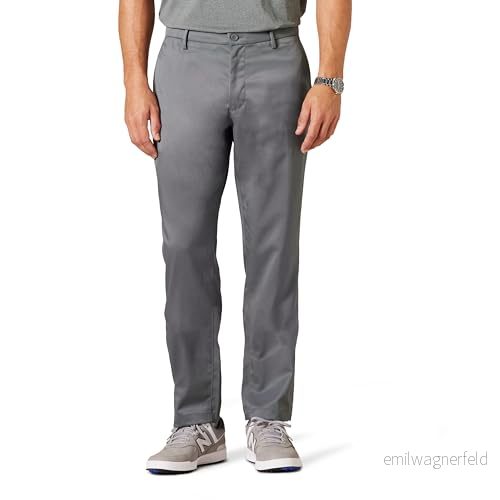 Amazon Essentials mäns atletisk passform stretchgolfbyxor (finns i stora och långa), kol, 40 B x 34 L 197153024783