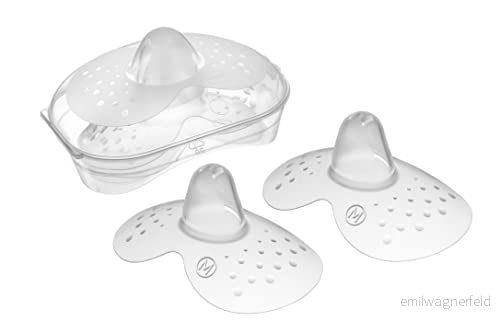 MAM SkinSoft silikon bröstvårtsväska, för irritation, lätt anpassningsbar, hög acceptans och behaglig barnets hud, att rengöra självsteriliseringssystem, 2 st, storlek M 9001616824494