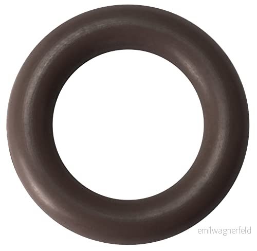 AERZETIX C61671 Uppsättning av 5 O ring/O ring 8x2.5mm metrisk FPM hårdhet 80 driftstemperatur 20.200C luftkonditionering mekanisk olja brun 3801044025496