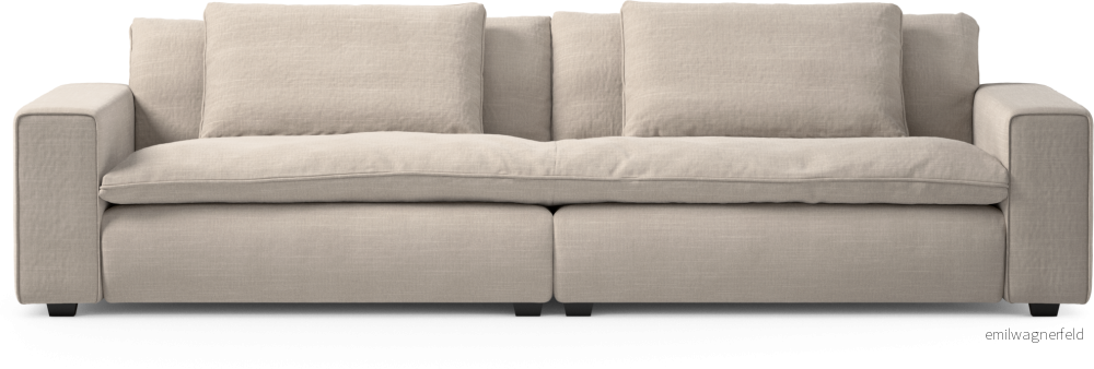 Bellora 4-sits soffa, hel dyna kpsbC