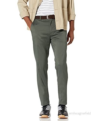 Amazon Essentials Slim Fit Stretch Golfbyxa för män, oliv, 30 W x 29 L 195111837963