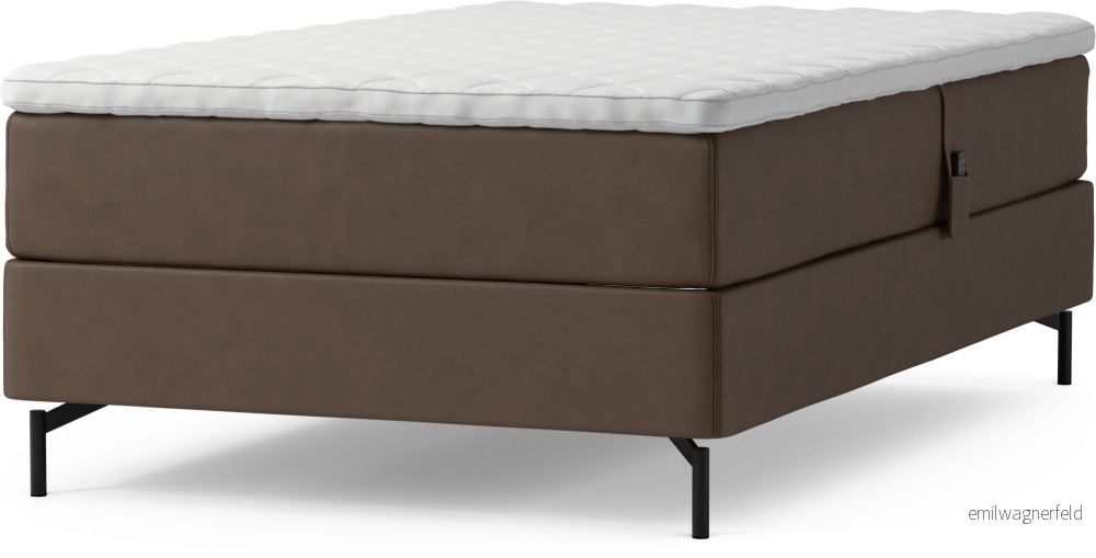 Delux Dream Ställbar säng, enkelsäng med bäddmadrass och sängben Xms56