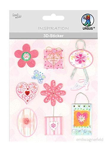 3D Sticker Everyday, bestående av flera nivåer, högklassiga material, självhäftande, för dekoration gratulationskort, scrapbooking och andra pysselarbeten 4008525694304