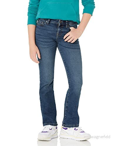 Amazon Essentials flickor Slim Boot-Cut Stretch Jeans, Medium Tvätt, 10 Plus 194223253562