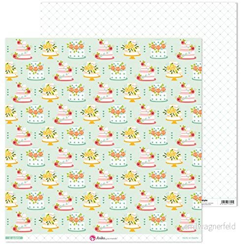 Anita y Su Mundo Samling Ja Jag vill Scrapbooking papper, Paper, Pajar, 30,5 x cm 8413623737680
