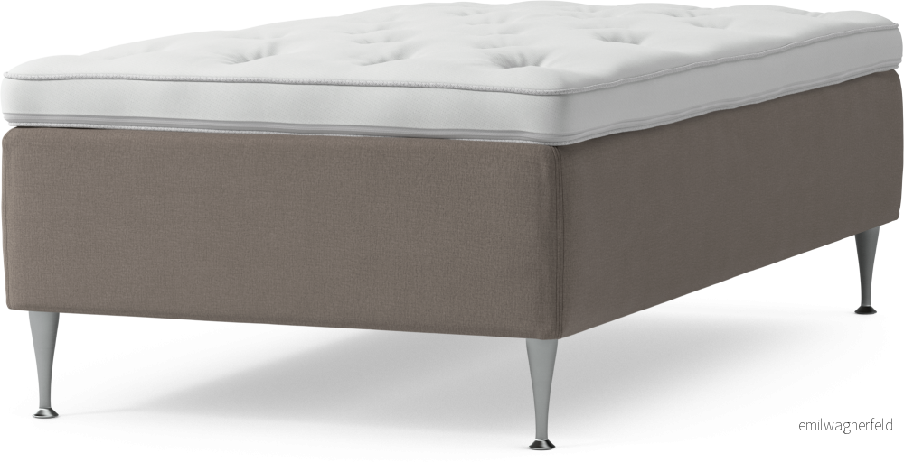 Delux Dream Ramsäng, enkelsäng med bäddmadrass och sängben EPvyx