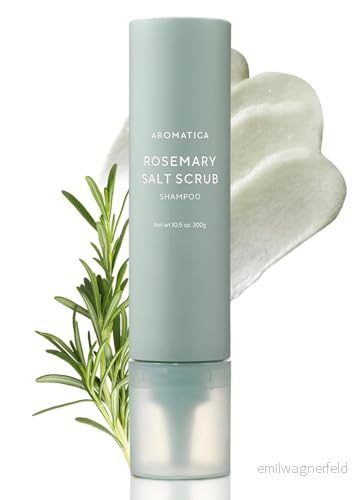 Aromatica Rosemary Salt Scrub Shampoo 300ml 8809238966223