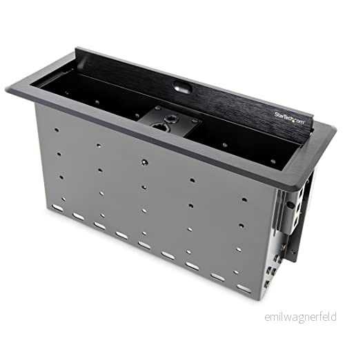 StarTech.com Dual Module Conference Table Connectivity Box Customizable mounting plate 65030870788