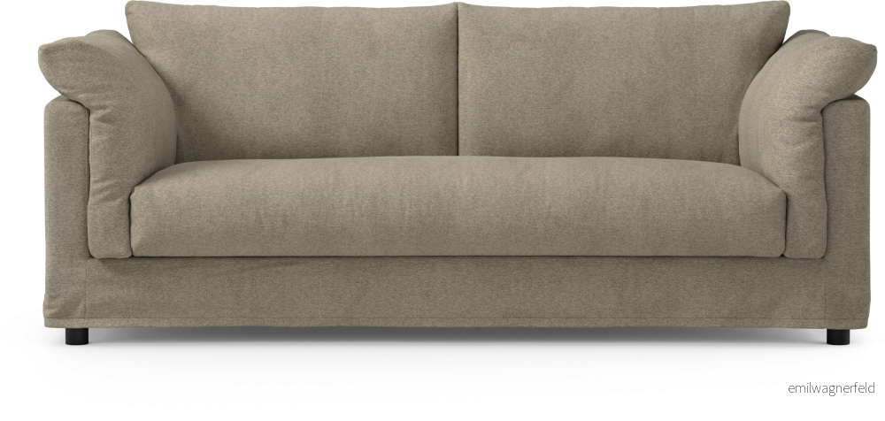 Cherrie 2,5-sits soffa, hel dyna och kappa N5UcK