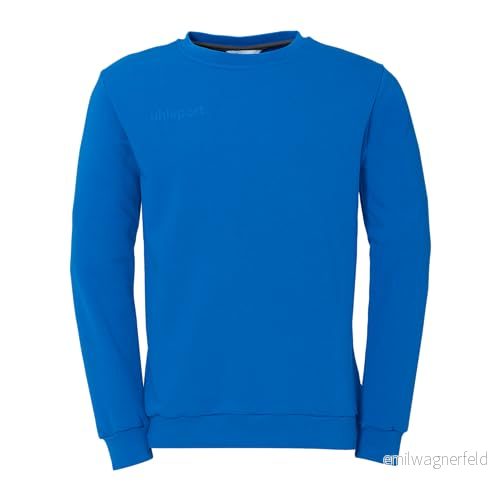 uhlsport sweatshirt långärmad tröja, sportskjorta, fotbollströja i unisex snitt, azurblå, 128 4099803096064