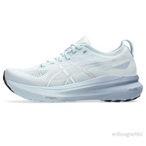 Asics Gel Kayano 31, Sneaker Dam, 43.5 EU, Cool Grey Pure Silver, EU 4550457904575