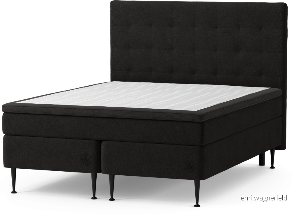 Asperö Comfort Kontinentalsäng, dubbelsäng med bäddmadrass Comfort och sängben 97Hlb