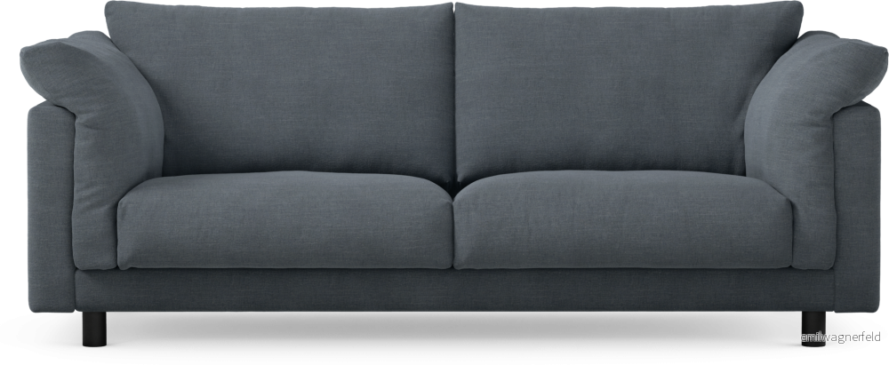 Cherrie 2,5-sits soffa, fast klädsel dxsTX