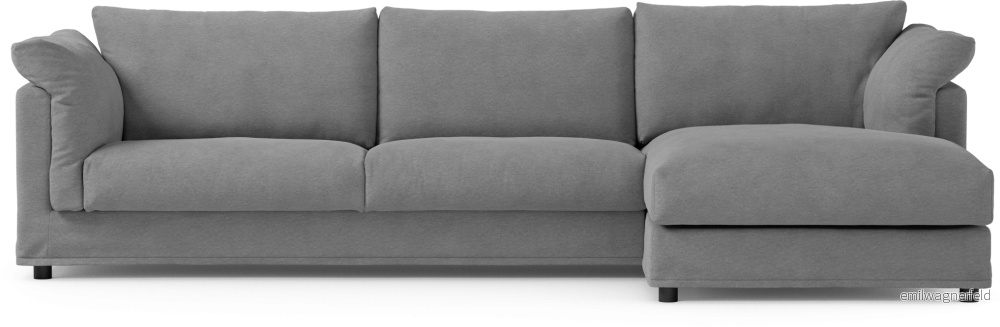 Cherrie 3-sits soffa med schäslong höger, med kappa DY631