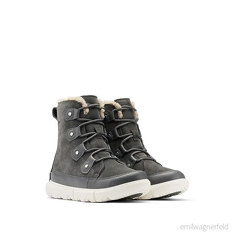 Sorel Explorer Joan Wp dam vinterstövlar, Grill Fawn 2 Faux Fur, 37 EU 194004779113