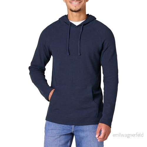 Amazon Essentials långärmad slub termisk tröja för män (tidigare Goodthreads), marinblå, X Large Tall 191770640135