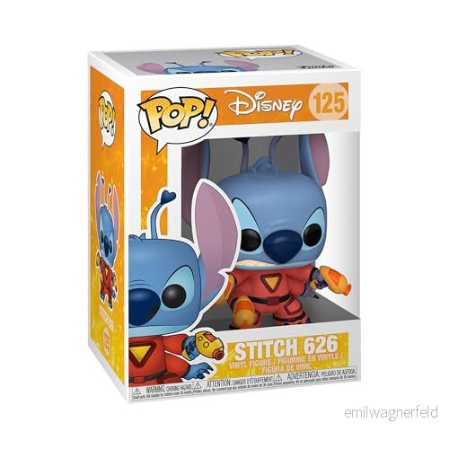 Funko POP! Disney: Lilo & Stitch 626 Vinylfigur för samlare Presentidé Officiell Merchandise Leksaker barn och vuxna Filmfans Modellfigur utställning 718645504943