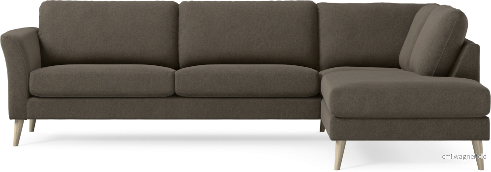 Bridge 3-sits soffa med divan höger T36h0