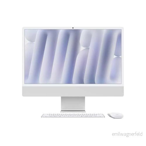 Apple iMac Allt-i-ett-stationär dator med M4-chip, 10-kärnig CPU och GPU: 24 tum Retina-skärm, GB enhetligt minne, 512 SSD-lagring, grön 195950075335