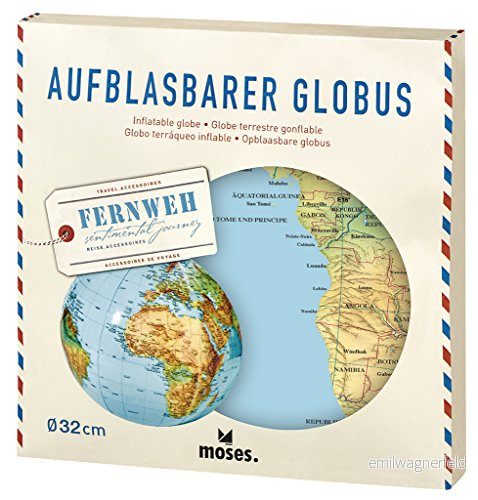 moses. Fjärrstyrd glob världskarta 4033477823267