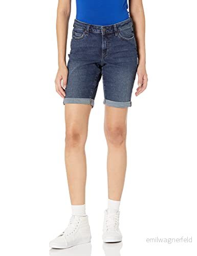 Amazon Essentials dam 9 tum bermudashorts i denim, Mörk 0 US 193548220600