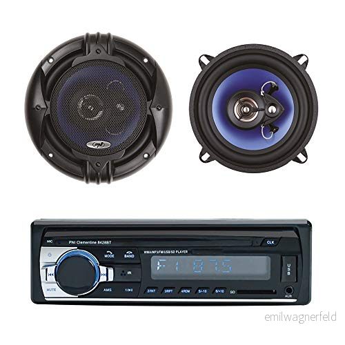 PNI Clementine 8428BT, FI500 AK001 Bilstereo 188 X 122 58 mm, 1 DIN, 127 60 mm LCD MP3 5949066519871