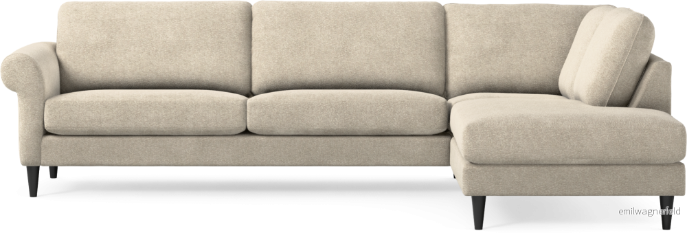 Bridge 3-sits soffa med divan höger 0TIbW