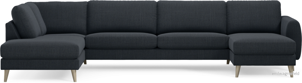 Bridge 3-sits soffa med divan vänster och schäslong höger 5mo38