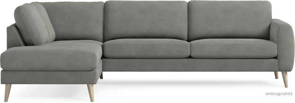 Bridge 3-sits soffa med divan vänster S7Rfp