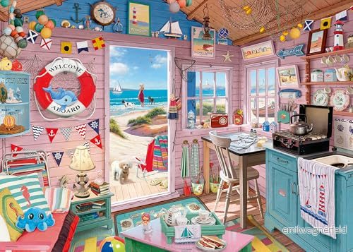 Ravensburger 2D pussel 1 000 elementów: Chatka na plasquatch ny design 4005555000327