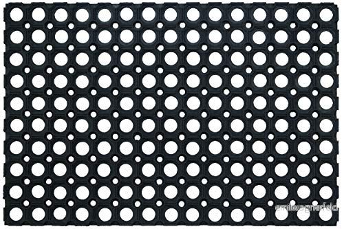 ID M98 plattform gummi matt svart 60 x 40 1,4 cm 3700023600986