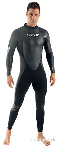 Seac Emotion, 1,5 mm Ultraflex neopren våtdräkt för snorkling, simning, apné och dykning 8002908384536