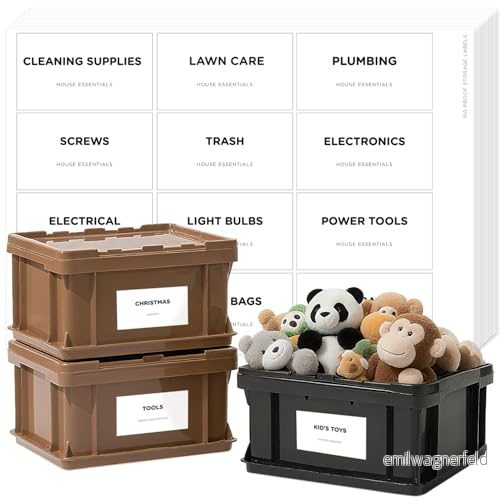 150 förvaringsfack etiketter hushåll, v2croft förtryckta minimalistiska klistermärken för behållare fack, lådor, organisationssystem, nödvändigheter i hemmet, vatten/oljebeständiga 8489251635124 150 förvaringsfack etiketter hushåll, v2croft förtryckta minimalistiska klistermärken för behållare fack, lådor, organisationssystem, nödvändigheter i hemmet, vatten/oljebeständiga 8489251635124