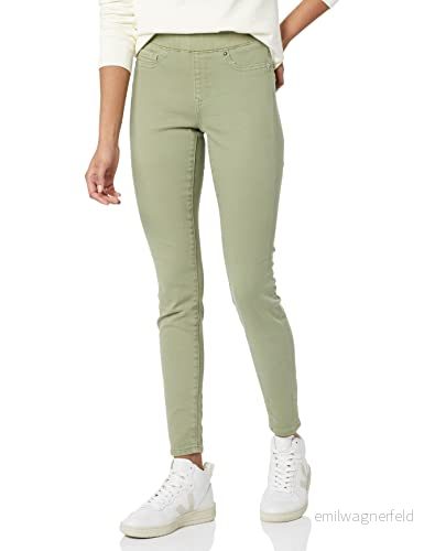 Amazon Essentials kvinnors stretch pull on jegging (finns i plusstorlek), ljus salviagrön, 18 lång 196433123796