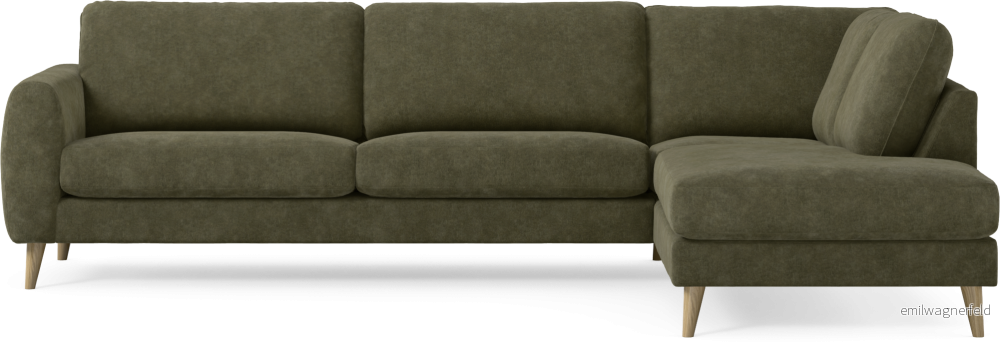 Bridge 3-sits soffa med divan höger YfAU9