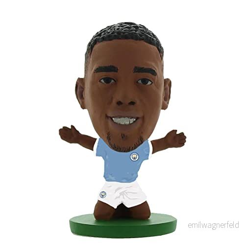 SoccerStarz Man City Gabriel Jesus Home (klassiskt set) /figurer 5056122507793