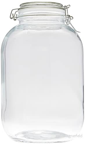 axentia Trådbygelglas, transparent, Ø 16 cm, höjd 25 ca 4 l 4005437266506