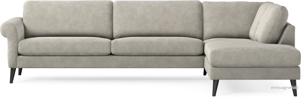 Bridge 4-sits soffa med divan höger YT616