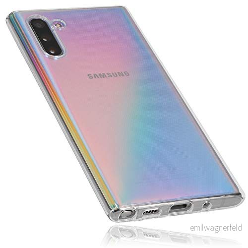 mumbi TPU mobiltelefonfodral kompatibel med Samsung Galaxy Note 10 transparent 4251657907716