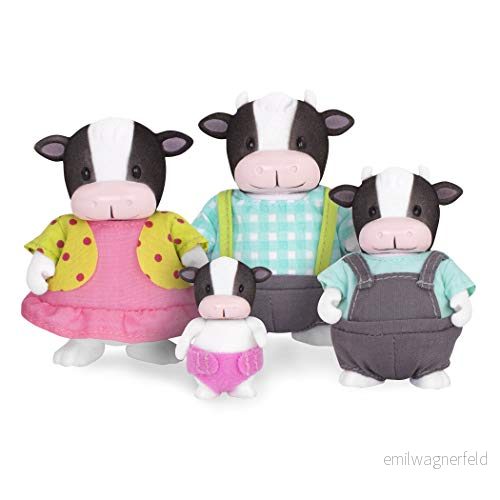 Li 'l woodzeez moosicalmoo ko familj 5 stycken (4 tecken, 1 bok) 700140977575