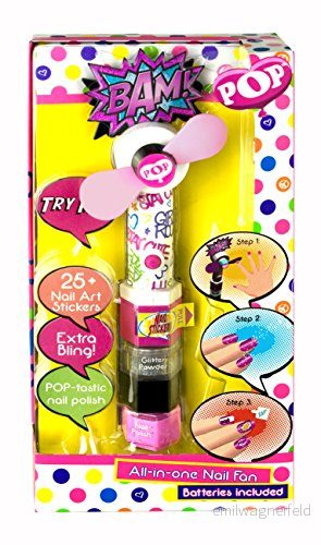Pop tastic Power lack och nageltorkare förpackning med 8 st 4038033351444